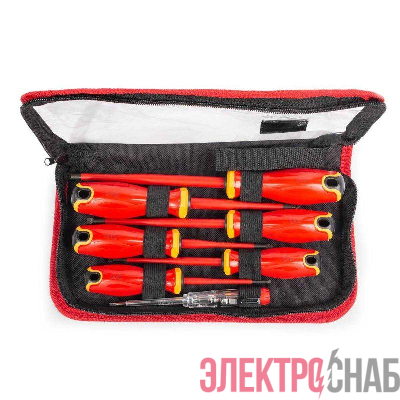 Набор диэлектрических отверток НИО-2207 СЛИМ КВТ 88933