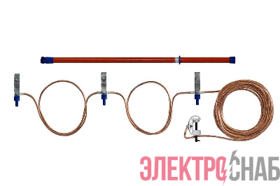 Заземление переносное ЗПЛ-10 Д 70кв.мм Антиток Д413624