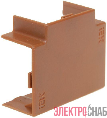 Угол Т-образный КМТ 12х12 дуб (уп.4шт) ELECOR IEK EL-KK10D-T-012-012-K11