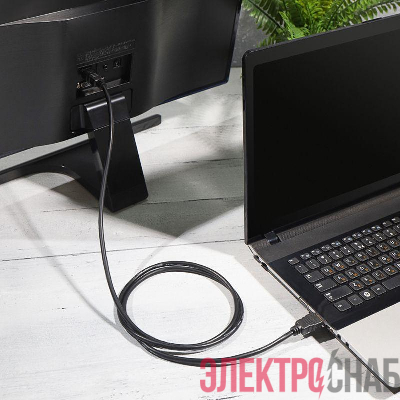 Шнур HDMI - HDMI Silver 1.5м без фильтров (PE bag) PROCONNECT 17-6203-8
