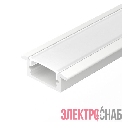 Профиль LINE-2308-F-2000 WHITE L2000 алюм. Arlight 044237(1)