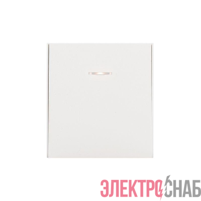 Выключатель 1-кл. СП STRONG MIELE 10А с подсветкой жемчуг Kranz KR-78-0713-4