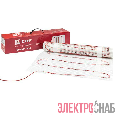 Комплект "Теплый пол" (мат) двухжил. 750Вт 5кв.м "Уют" PROxima EKF nm2-750-5