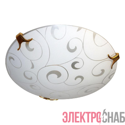 Светильник НПБ 01-60-130 М15 "Морокко" 250 1х60Вт E27 IP20 матов. бел./клипсы зол. (инд. упак.) Элетех 1005204330
