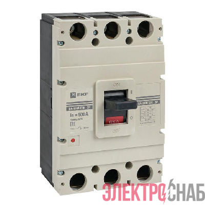 Выключатель автоматический 3п 630/500А 50кА ВА-99М PROxima EKF mccb99-630-500m
