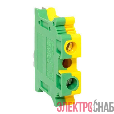 Колодка клеммная винтовая 10 UT земля EKF scr-ut-10-pe