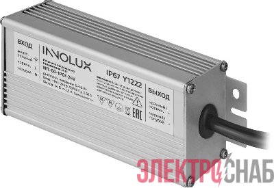 Драйвер для светодиодной ленты 93 517 ИП-60-IP67-24V INNOLUX 93517