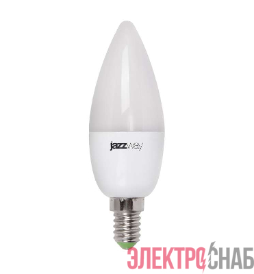 Лампа светодиодная PLED-DIM C37 7Вт свеча 4000К бел. E14 540лм 220-240В диммир. JazzWay 2859280