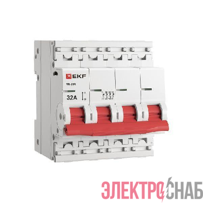 Выключатель нагрузки 4п 32А ВН-63N PROxima EKF S63432