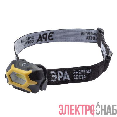 Фонарь GB-701 налобный "Практик" 5Вт COB 3xAAA сенсор 3 режима блист. ЭРА Б0027819