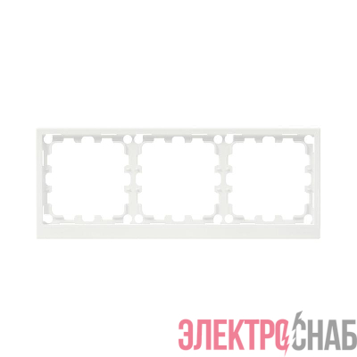 Рамка 3-м KANT бел. магнолия DKC 7000906