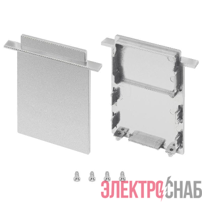 Заглушка SL-LINIA52-3L-F-HIGH глухая пластик (комплект) Arlight 044705