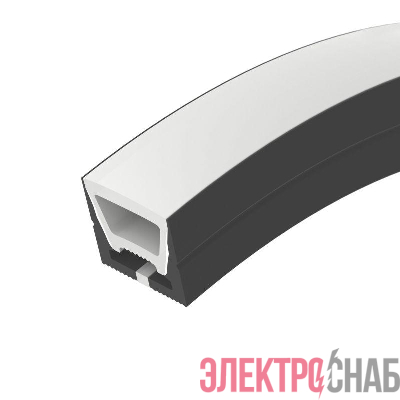 Профиль силиконовый WPH-FLEX-1616-TOP-S11-5m BLACK силикон (уп.5м) Arlight 045759