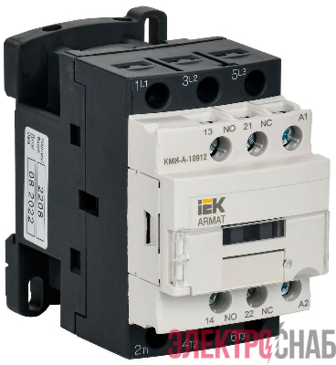 Контактор КМИ-А-10912 LC1D 9А кат. 36В AC 1НО+1НЗ AC-3 IEK AR-ACC-11-009-036-11
