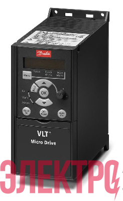 Преобразователь частотный VLT Micro Drive FC 51 2.2кВт (380-480 3 фазы) Danfoss 132F0022
