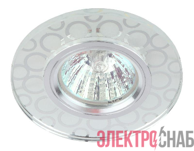 Светильник DK LD46 SL декор cо светодиодной подсветкой MR16 зеркал. ЭРА Б0037357