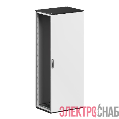 Корпус напольный CQE N 2000х800х400мм с одностворчат. дверью и с задн. панелью собран. RAM block DKC R5CQEN2084A