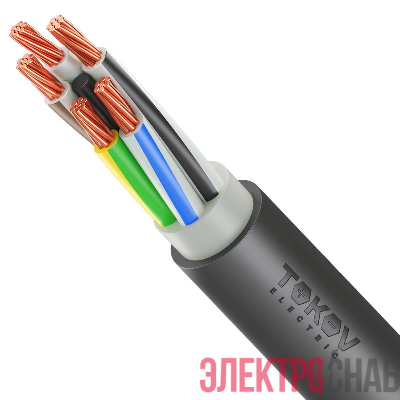 Кабель TOKOV ELECTRIC ППГнг(А)-HF 5х35 МК (N PE) 1кВ (м) ТХМ00416256