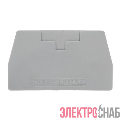 Изолятор торцевой для клемм TUR-6-RTK-S DKC D-TUR-6-RTK