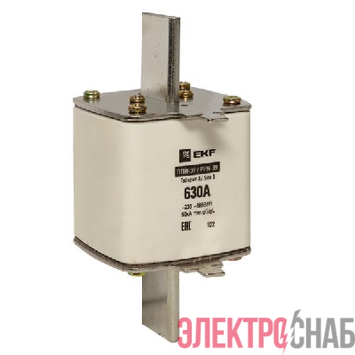 Вставка плавкая ППН-39 630/630А габарит 3 PROxima EKF fus-39/630