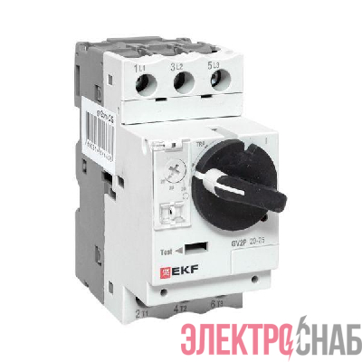 Выключатель автоматический для защиты двигателя GV2P 20-25А EKF gv2pm-25