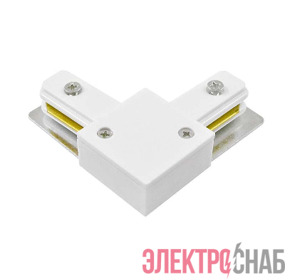 Коннектор L-образный PTR CL-WH накладной/подвесной шинопровод бел. Pro JazzWay 5010840