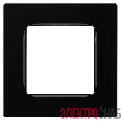 Рамка 1-м 12-5201-06 Классик черн. Эра Б0067772