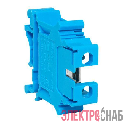 Колодка клеммная винтовая 16 UT син. EKF scr-ut-16-b