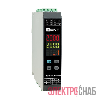 Измеритель-регулятор температуры EKF TER104-D-S-R