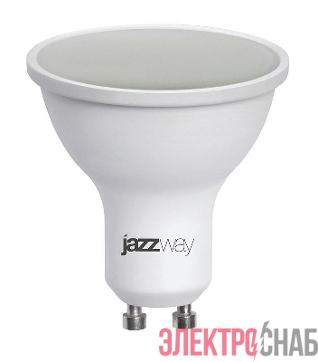 Лампа светодиодная PLED-SP 11Вт PAR16 5000К холод. бел. GU10 230В 50Гц JazzWay 5019515