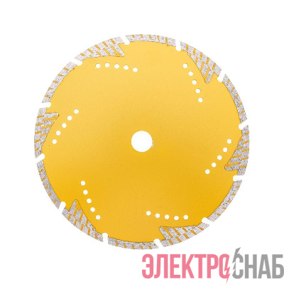 Диск алмазный отрезной сегментный Turbo 230х22.2х10мм KRANZ KR-90-0108