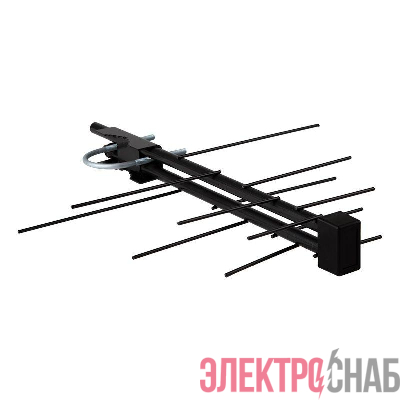 Антенна ТВ наружная "АКТИВНАЯ" для аналогового и цифрового ТВ - DVB-T2 (модель RX-422) (пакет) Rexant 34-0422