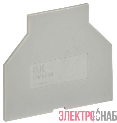 Разделитель малый ARMAFIX для CTS 2.5/4кв.мм сер. IEK YCT10-00-K03-002-PP