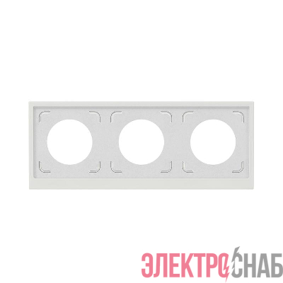 Рамка 3-м KANT IP44 бел. песок DKC 7010946