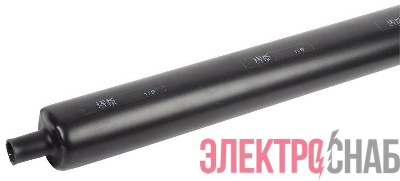 Трубка термоусадочная среднестен. СТТК 115/35 3:1 с клеевым слоем (уп.1м) черн. IEK UMR-A2-115-35-31-K02
