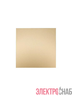 Выключатель 1-кл. СП ZIMA IP20 10А безвинт. зажим зол. LEZARD 704-3688-100QC