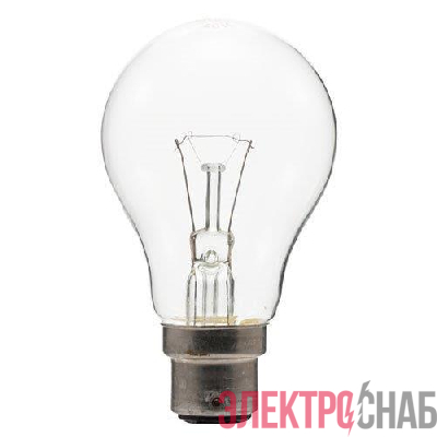 Лампа накаливания Ж 80-60 B22d (100) Лисма 334046400