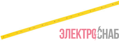 Трубка термоусадочная ТТУ нг-LS 22/11 желт. 1м IEK UDRS-D22-1-K05