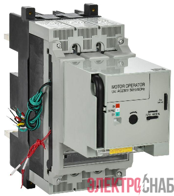 Выключатель автоматический 3п I 630А 85кА расцепитель электронный стандарт. с комплектом аксессуаров в литом корпусе ARMAT IEK AR-MCCB-3I-085-0630A-ELSF