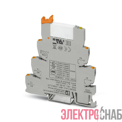 Модуль релейный реле в наборе: база реле PLC BPT-230UC/21+вставное реле HF41F/60-ZST/60103001 (РПВМ-1-60D-1) СТЭЗ 0-2900305