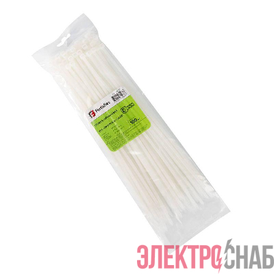 Хомут нейлоновый КСС MULTILOCK 5х300 бел. (уп.100шт) Fortisflex 102307