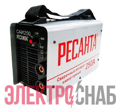 Инвертор сварочный САИ-250 250А d6 140-240В IP21 горячий старт Ресанта 65/6