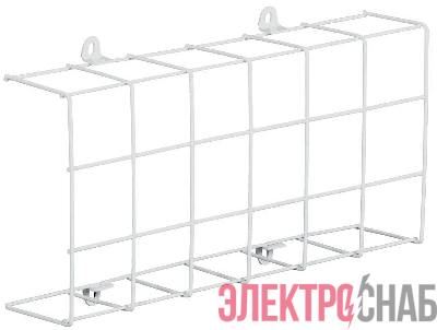 Решетка защитная для авар. светильников ДПА 300мм бел. IEK LT-DPA0D-R-0350-K01
