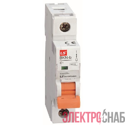 Выключатель автоматический модульный 1п C 25А 10кА BKN-b LS Electric 061106878B