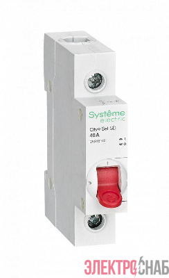 Выключатель нагрузки 1п 40А 230В City9 Set SE C9S16140