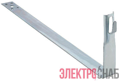 Держатель проводника круглого 6-8мм черепич. кровля L380мм оцинк. сталь HDZ IEK ZDP80-14-5-68-380