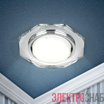 Светильник точечный DK81 SL 13Вт GX53 220В зеркальн. ЭРА Б0019579