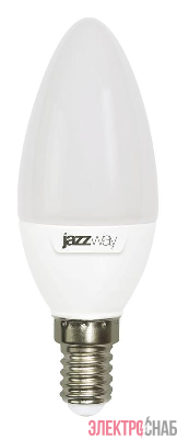 Лампа светодиодная PLED-SP 11Вт C37 3000К E14 230В/50Гц JazzWay 5019157