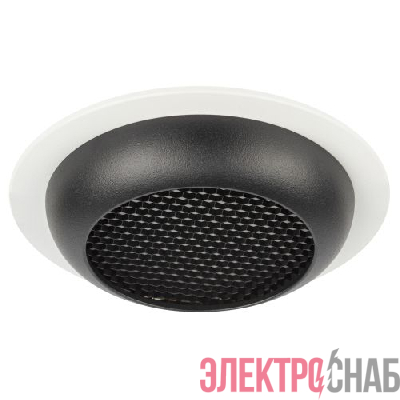Светильник под лампу GX53 KL111 встраив. WH/BK бел./черн. матов. ЭРА Б0061537