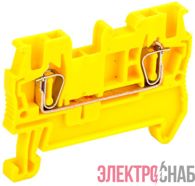 Клемма пружинная КПИ 2в-1.5 17.5А желт. IEK YZN11-001-K05